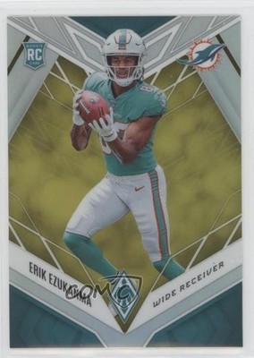 2022 Panini Phoenix Rookies Yellow 40/75 Erik Ezukanma #139 Rookie RC 14jr