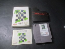 Nintendo Pipe Dream with Box and Manual NES Works Nice