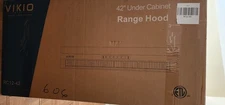 VIKIO RC12-42 42 inch under cabinet range hood stainless steel