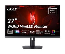 27 Gaming Monitor 2560x1440 320Hz IPS MiniLED AMD FreeSync Acer XV275U Nitro