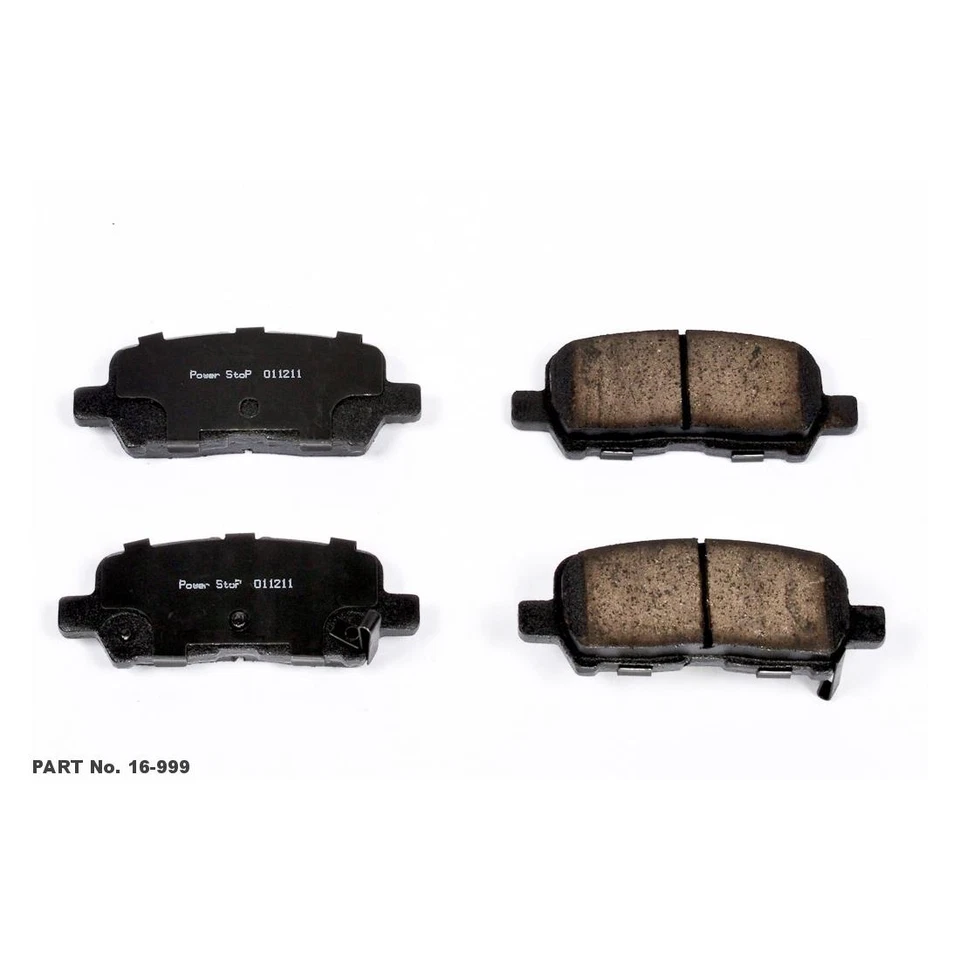 Pastilhas de freio dianteiras traseiras rotores de freio compatíveis com Pontiac Grand Prix 2005 - Imagem 3 de 4