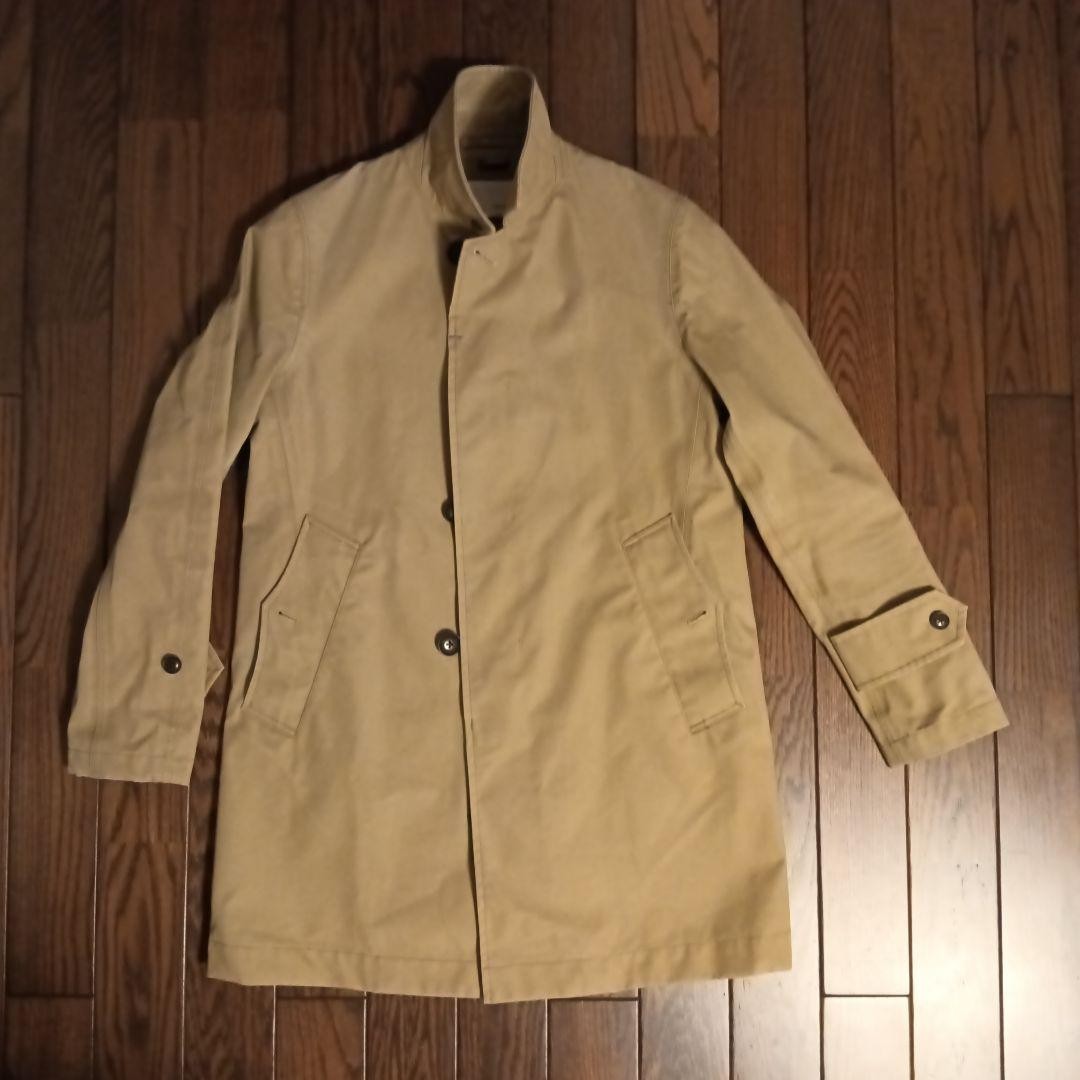nanamica GORE-TEX beige stainless coat XS waterproof lightweight jacket