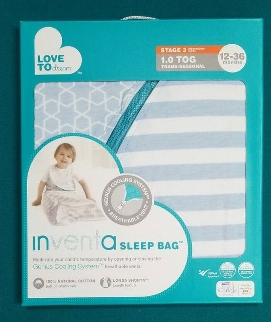 love to dream sleep bag 1.0 tog