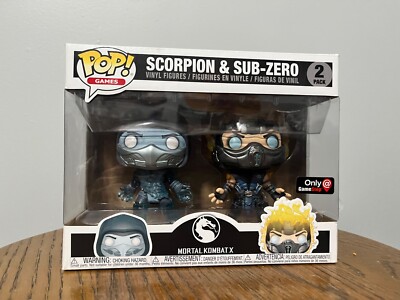 funko pop Scorpion vs Sub-Zero GAMESTOP EXCLUSIVE