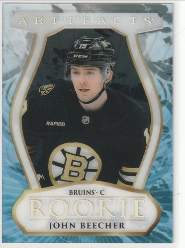 2023-24 Artifacts Clear Cut Rookies (insert in 2024-25) #235 John Beecher