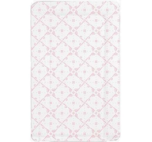 PRAMS.UK.COM Baby Changing Mat Silver Cross Themed Pink Celebration Wipe Mat Padded Deluxe