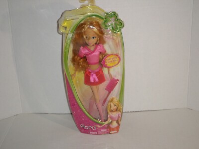 WINX Club Flora Everyday Collection Jakks 2012 11 Pieces NEW Rare