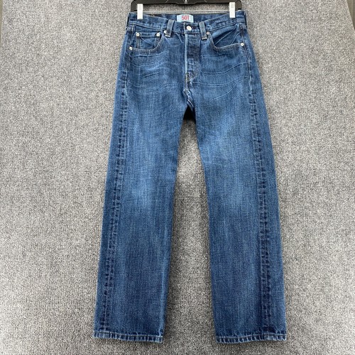Levis 501 XX Jeans Mens 29X30 Blue Dark 