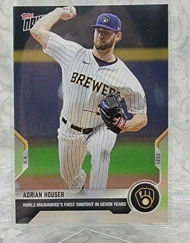 2021 Topps Now 759 Adrian Houser