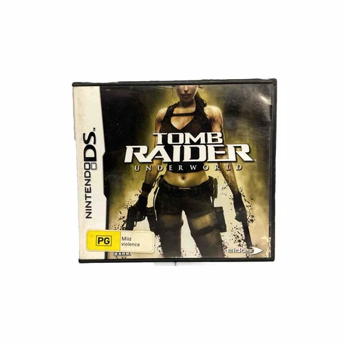 Tomb Raider: Underworld + Manual - Nintendo DS - NO GAME INCLUDED