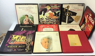 Mixed Lot 10 Vintage Classical Orchestra Opera Vinyl Records Beethoven Mozart