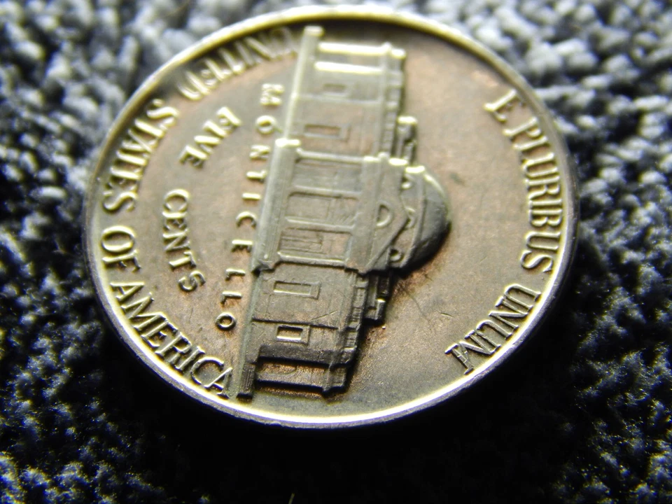 1940 Jefferson Nickel RARE Coin Multiple Mint Errors M over E, DDO letters - Image 3 of 4