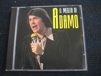 CD  Il meglio di ADAMO  Italienische u. französische Songs  Best of  Sehr gut!