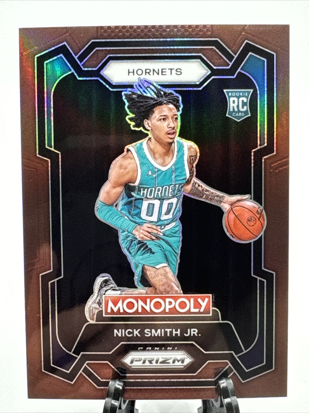 2023-24 Panini Prizm Monopoly Nick Smith Jr. #14 Brown /249 RC Hornets Rookie