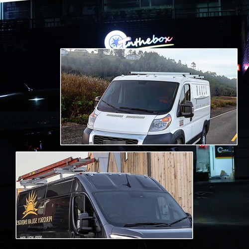 Luces de circulación techo cabina delantera carcasa RAM Promaster 1500 2500 3500 2014-2023 - Imagen 7 de 8