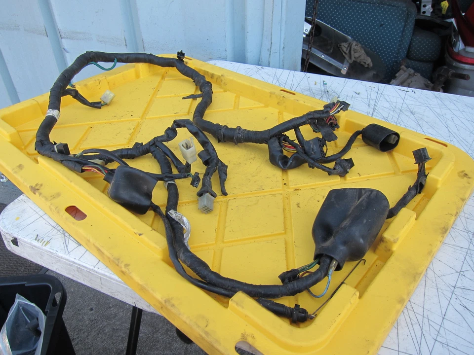 Honda Nighthawk 700S 1986 CB700SC OEM motor principal arnés de cableado motor telar de cable Foto 4 de 4