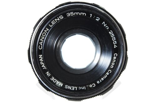 【N MINT+++】 Canon 35mm f/2 ltm l39 Leica l screw mount Lens From JAPAN - Picture 9 of 11