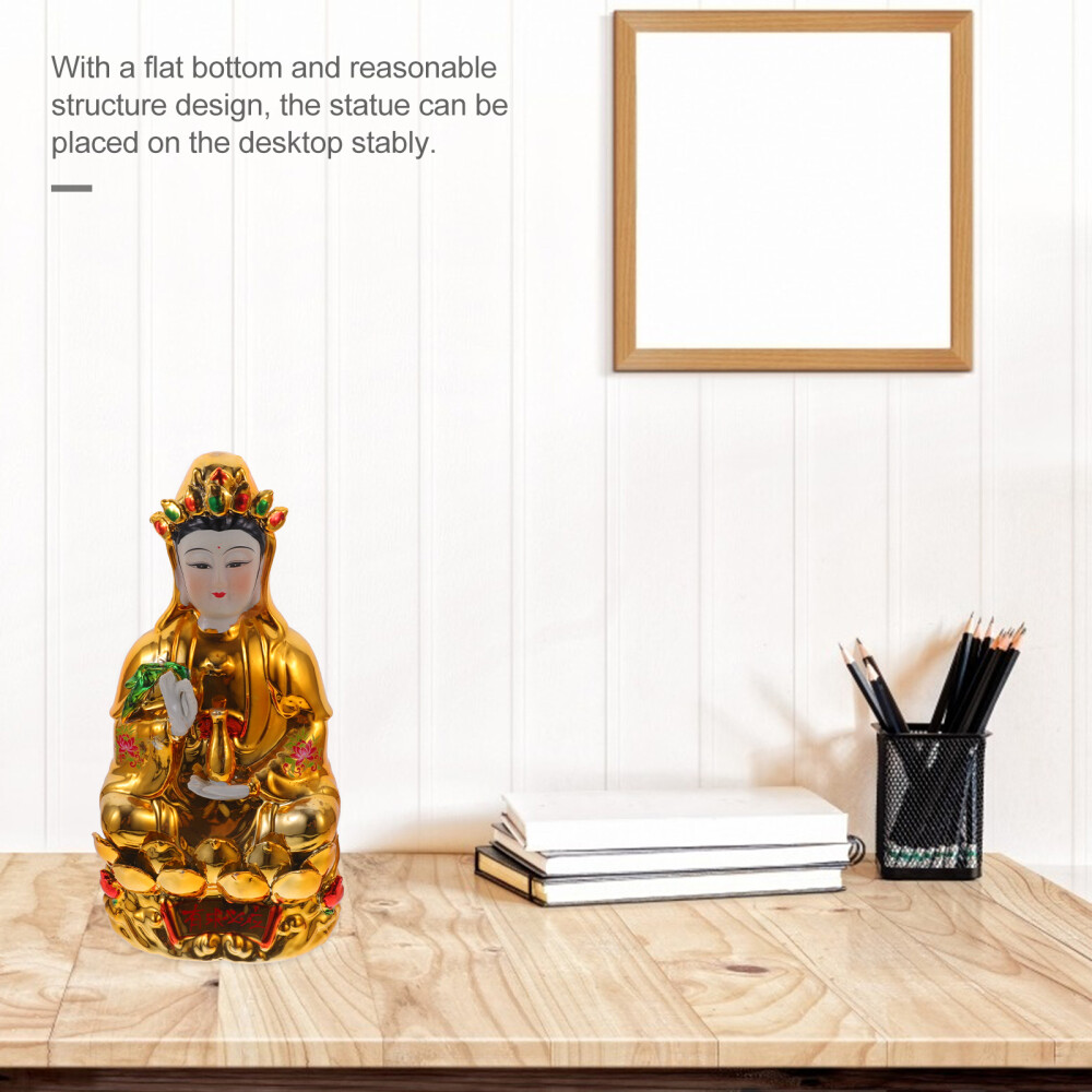 Saim Pagode Garten-Dekoration Aus Harz – Zen-Deko Für Garten, Terrasse & Aquarium | Asiatische Statue 8,5x8,5x10 Cm