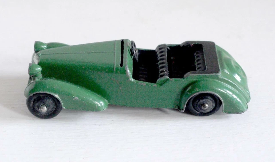 Dinky Toys (38D) Alvis Sports Tourer - Verde (Non Imballato) - Immagine 3 di 4