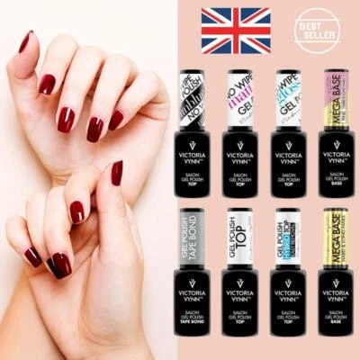 Victoria Vynn UV LED Gel Nail Polish Base Top Gloss Mat Primer Hybrid Soak Off