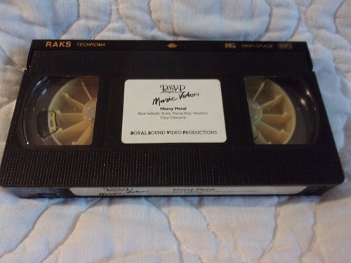 HEAVY METAL VHS RSVP MUSIC VIDEO OZZY OSBOURNE BLACK SABBATH MAMAS BOYS BULLET - Picture 9 of 10