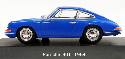 Atlas Editions 1/43 Scale Model Car 7 114 001 - 1964 Porsche 901 - Blue - Picture 3 of 4