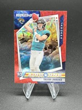 2021 Panini Rookies & Stars Trevor Lawrence Airborne Red Scope Rookie AB-16 RARE
