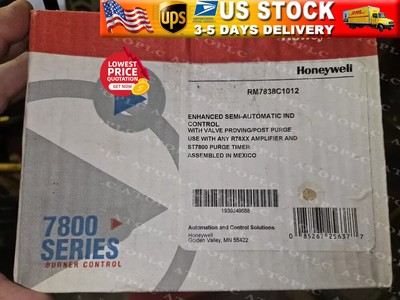 New 1PC Honeywell RM7838C1012 Burner Control RM7838C1012 In Box Fast Ship