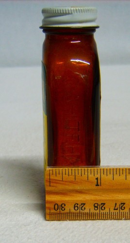 Vtg 1973 Anacin Fast Pain Relief Whitehall Brown Glass Bottle Adv Prop Embossed - Picture 10 of 12