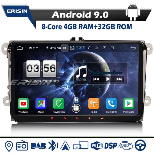 8 Kern DAB+Android 9 GPS Autoradio Für VW Passat Golf 5/6 Polo Tiguan Eos Seat - Bild 15 von 15
