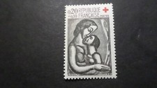 FRANCE - 1961 - yvert 1323  Croix ROUGE, Rouault neuf**
