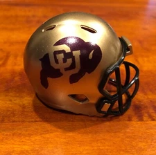 Colorado Buffaloes custom pocket pro helmet speed CU Buffs PAC-12