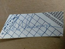 Phil Hennigan (1946-2016) An American Professional Baseball Player Signature Cut