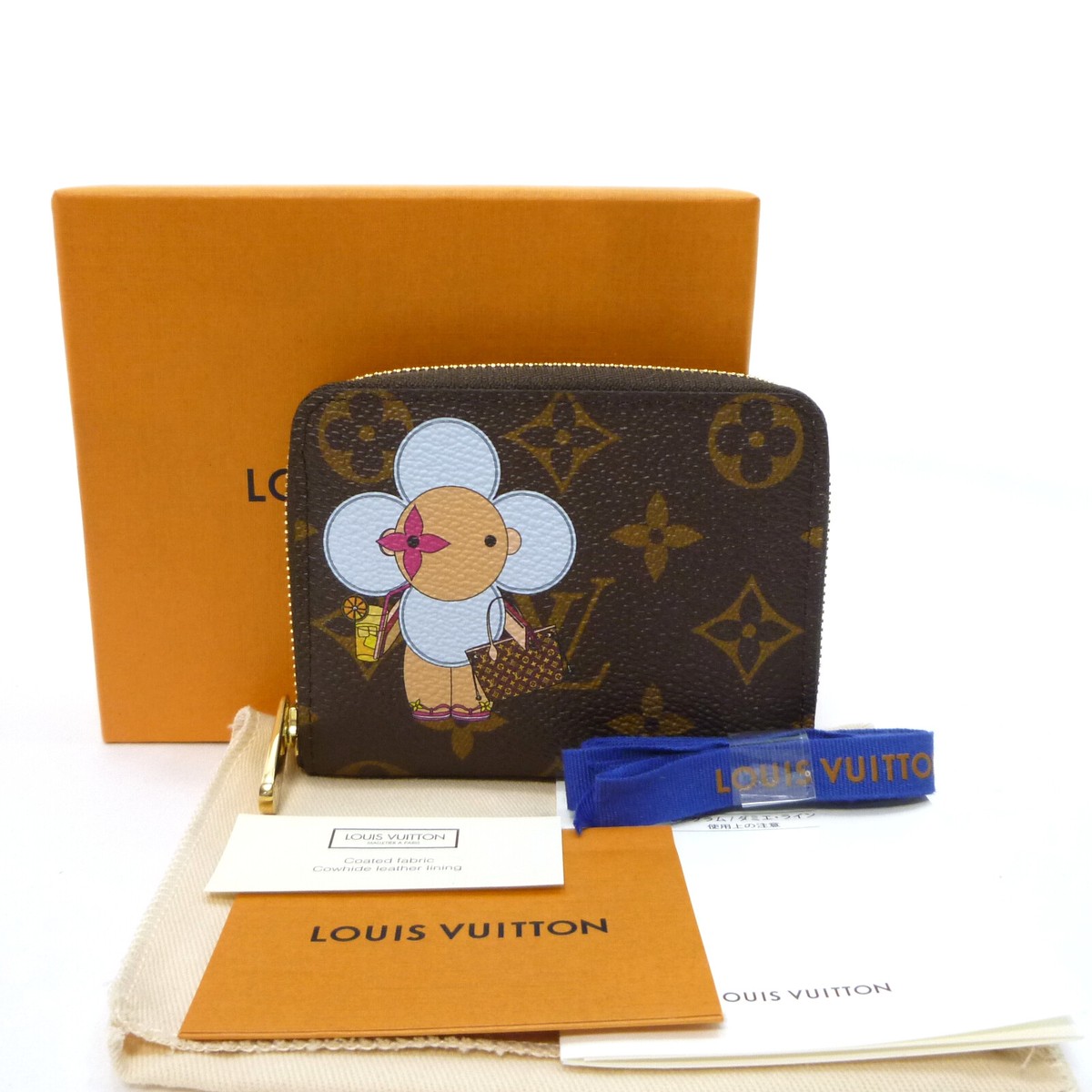 Authentic LOUIS VUITTON Zippy Coin Purse Vivienne Japan Authentic LOUIS VUITTON Zippy Coin Purse Vivienne Japan