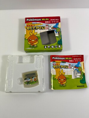 Nintendo POKEMON mini Cartridge w/box, manual Set of 6 JP Very