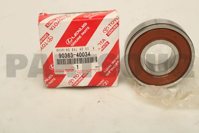 ヨルヤ③ 9036340034 Genuine Toyota BEARING (FOR INPUT SHAFT FRONT) 90363