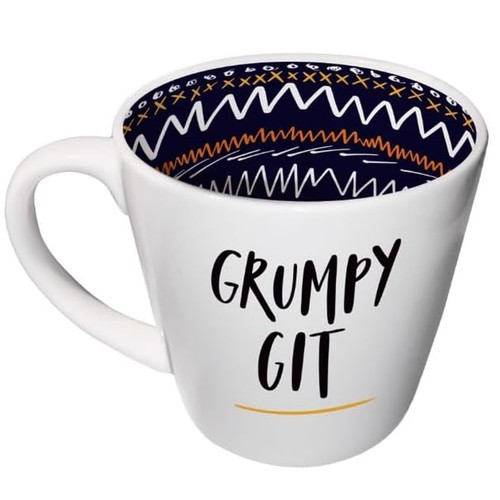 Inside Out Ceramic Mug with Gift Box Full Colour Pattern Inside - Choose Design - Picture 19 of 44