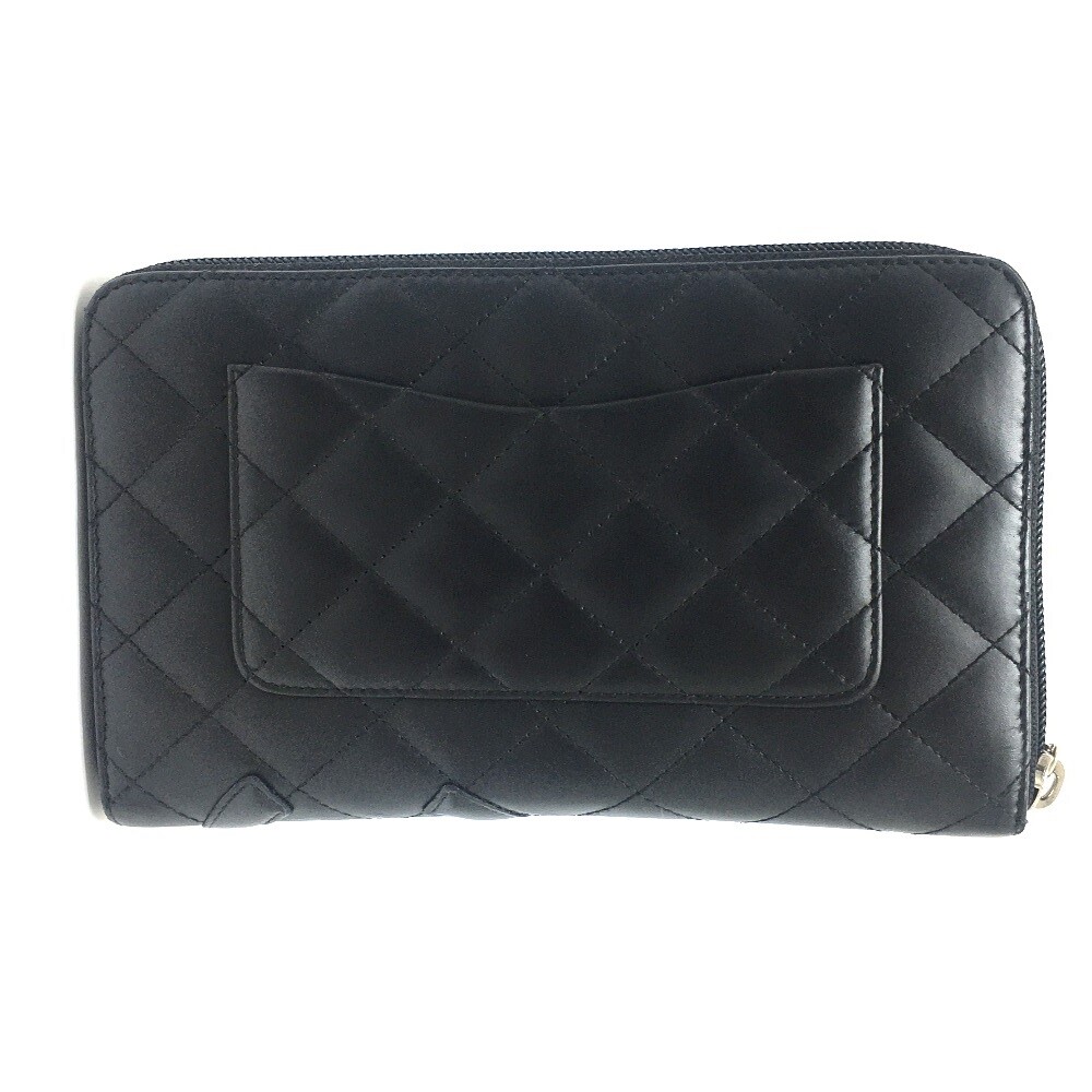 小物 CHANEL A26710 CHANEL A26710 Cambon Line organizer Zip Around Long Wallet
