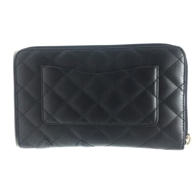 小物 CHANEL A26710 CHANEL A26710 Cambon Line organizer Zip Around Long Wallet
