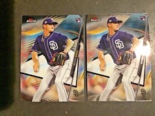 2020 Topps Finest Baseball Michel Baez 2 Card Rookies San Diego Padres
