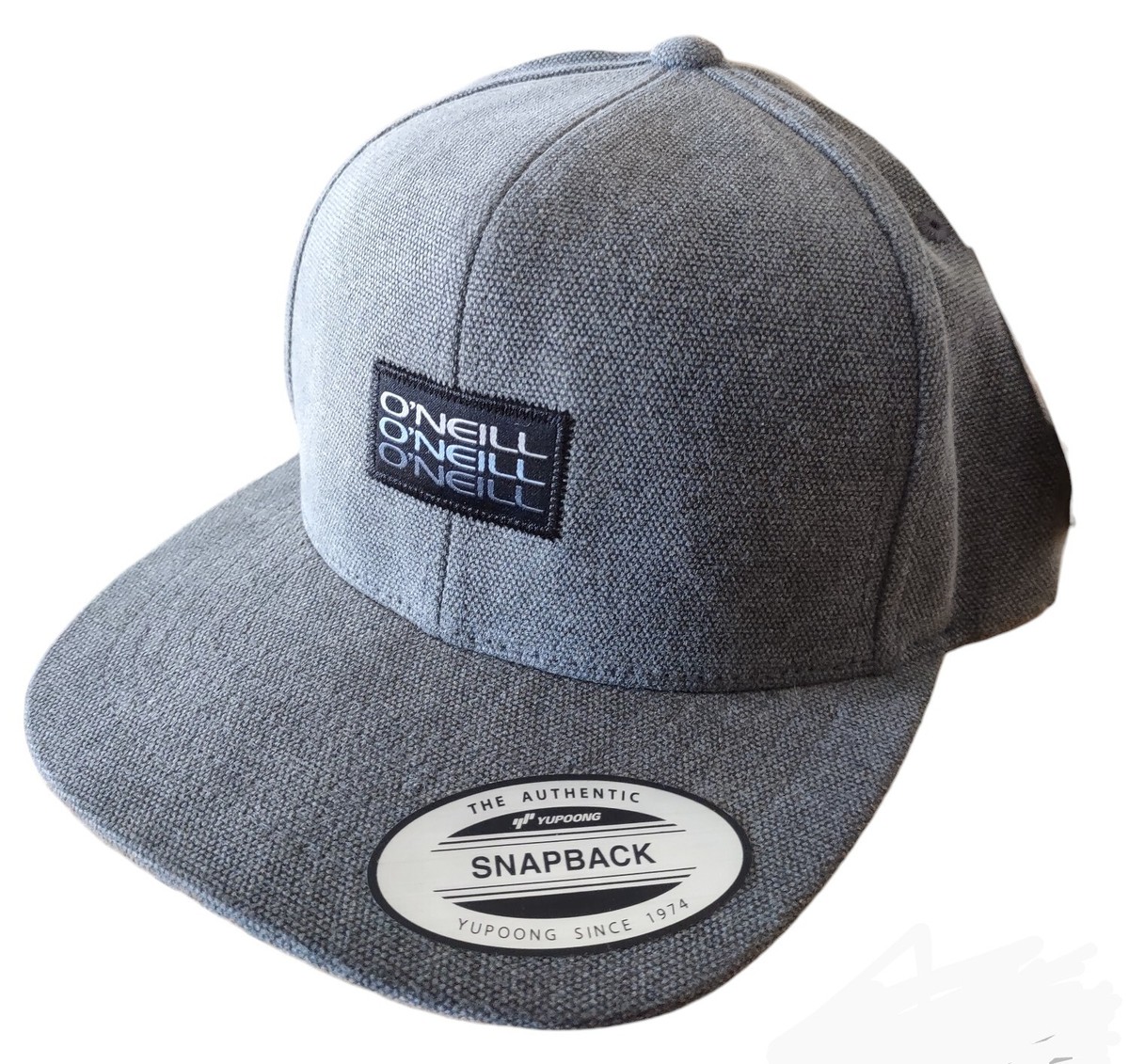 O\'Neill grey snap back hat No Problem Snapback Hat - Grey | O main image 2