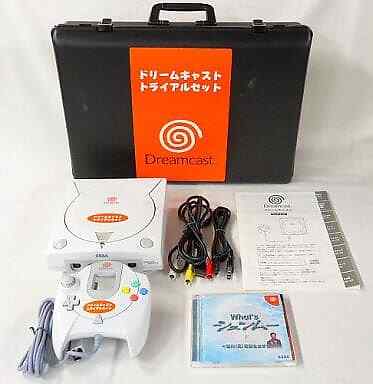 SEGA Dreamcast 本体 コントローラー ガン ゲームセット SEGA Dreamcast TRIAL SET Promotionnal Case Japan Used | eBay