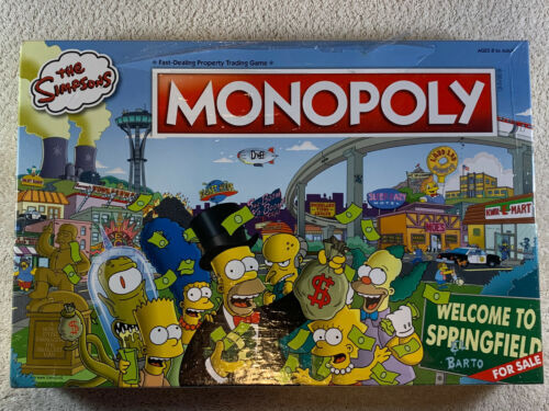 Monopoly Les Simpson 2003 Par Parker/Hasbro (sans Pion Chien) - Jeu De Société