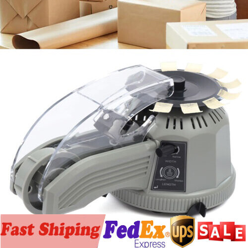 Automatic Rotary Disc Tape Dispenser with Adjustable 6-60mm Cutting Length-image