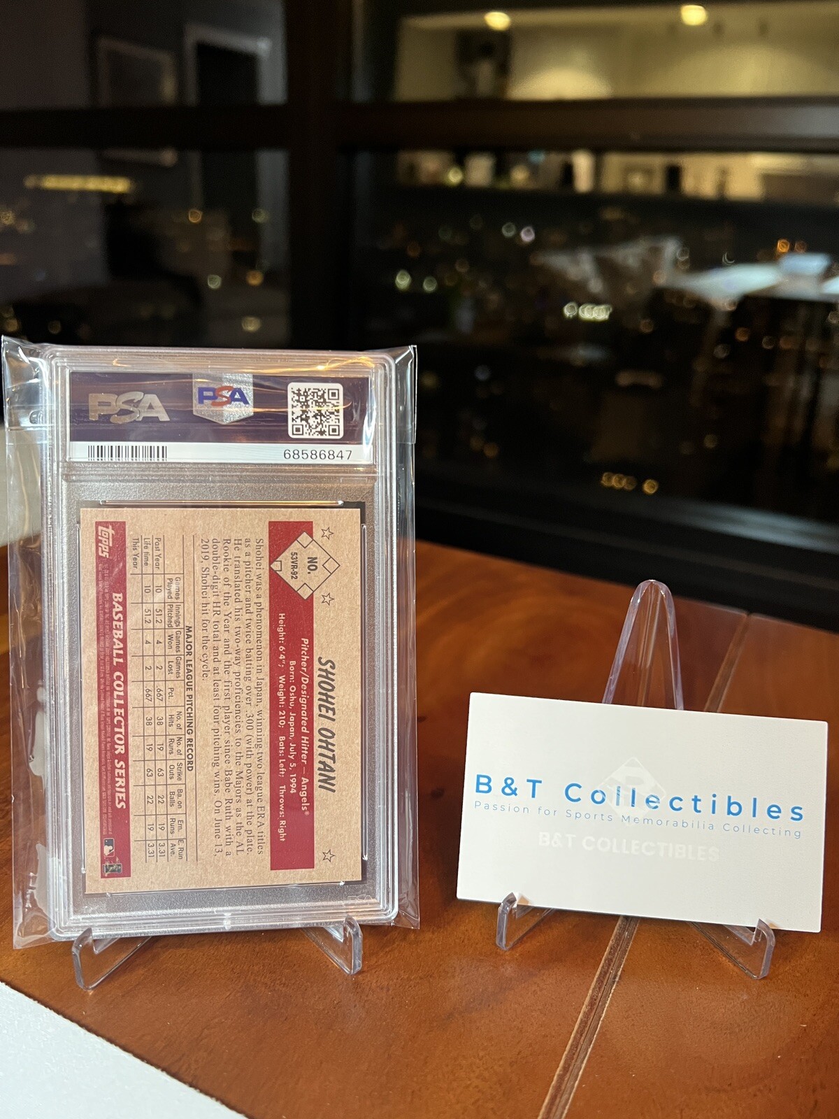 2019 Bowman Heritage Shohei Ohtani 53VR-92 PSA 10 GEM 🔥🔥🔥 view 2