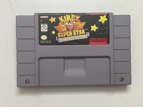 Kirby Super Star (Super Nintendo Entertainment System, 1996) SNES
