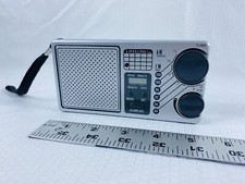 Vintage Lifelong AM/FM Portable Radio With LCD Alarm Clock Model 845- For Parts