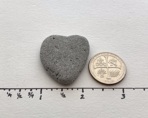 Natur Herz ❤️ Form Strand Felsen Liebe Stein Kiesel Kunst Handwerk Glitzer Valentinstag - Bild 11 von 12