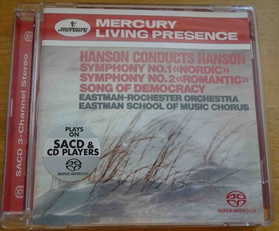 Howard Hanson: Symphony No. 1 & No. 2 - Howard Hanson, Mercury SACD
