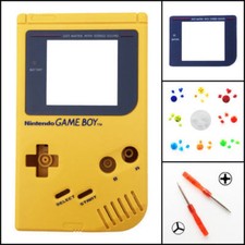 Nintendo Game Boy Original DMG-01 Replacement Housing Shell Yellow BUTTONS